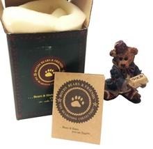 Boyds Bears Nativity, Wilson as Melchior with Gold, PRISTINE, complete, FIRST ED - £12.73 GBP