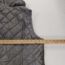 Marc New York Andrew Marc Girls/Women's M Gray Quilted Puffer Vest Zip Pocket  image 6