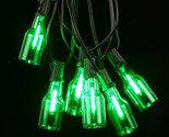 St Patricks Day Decorations 21Ft Led Outdoor String Lights With 12 Wine ... - $18.99