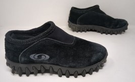 Salomon Snow Clog Thinsulate Contagrip Slip On Black Suede Shoes Women S... - $49.49