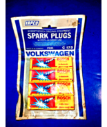 Bosch spark plugs w7a for C175 Volkswagen NOS 0.7mm pack of 4 - $20.48 CAD