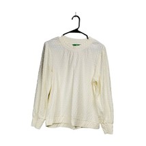 Dip Sweatshirt Womens Large Pullover Long Sleeve Round Neck Cotten Blend - £13.33 GBP