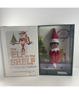 The Elf On The Shelf Brown Eyed GIRL, Medium Dark Tone + Storybook NEW - £19.46 GBP