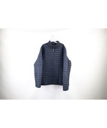 Ben Sherman Mens Size XL Distressed Quilted Full Zip Puffer Jacket Navy ... - €33,93 EUR