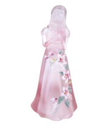 FENTON GLASS LITTLE GIRL EMPRESS ROSE Signed by J. Huffman 95th Anniv. - £39.25 GBP