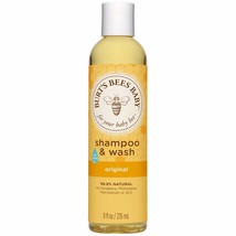 Burt&#39;s Bees Baby Bee Original Shampoo &amp; Wash, 8 Fl. Oz (Pack of 3) - £27.67 GBP