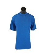 Log-in Uomo Dressy T-Shirt Royal Blue for Men Crew Neck Ribbed Sizes S -... - £27.43 GBP