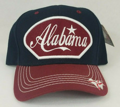 Alabama Crimson Tide 3-TONE Embroidered Hat Cap adjustable NWT - £20.09 GBP