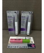 Lot 3 Black Mascara- 2 New Almay One Coat Lengthening &amp; 1 Maybelline Gre... - $516.77 MXN
