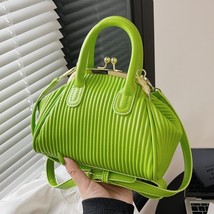 2022 Pleated Handbag with Handle Designer Lattice Shoulder Bag for Women Clutch  - £34.73 GBP
