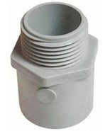 3 Cantex 3/4 in PVC .75&quot; Male Terminal ADAPTER Electrical Connector GRAY... - $19.11