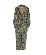 Vintage LL BEAN Mens Camo Hunting Zip Coveralls Size Medium Made in USA - £46.95 GBP