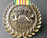 VIETNAM SERVICE RIBBON INSIGNIA VETERAN LAPEL PIN BADGE 1 INCH - $5.64