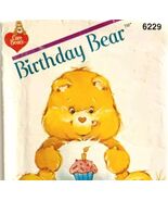 Care Bears Birthday Bear 1983 Stuffed Animal Pattern 6229 Butterick Vint... - $56.04 CAD