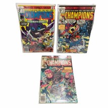 1970s The Champions #15, 16, &amp; 17 Bronze Marvel Comic Lot Byrne 30 Cents Cover - £22.40 GBP