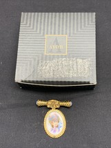 New Vintage AVON 96-97 Pin HS Honor Society Award Cameo Dangle Brooch KG - £15.79 GBP