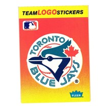 1991 Fleer #NNO Team Logo Stickers Baseball Collection Toronto Blue Jays - £1.57 GBP