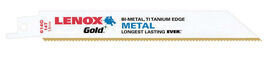 Lenox Gold 6 in. Bi-Metal Reciprocating Saw Blade 14 TPI 5 pk - $19.95