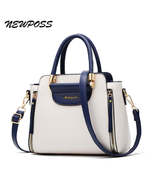Luxury Handbags Women Bags Designer PU Leather Solid Color Messenger Bag... - £54.83 GBP+