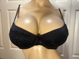 Marilyn Monroe 36C Black Lined 36 C Underwire Bra - $92.26 MXN