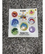 Pixar Inside Out Joy Fear Anger Disgust Rainbow - Pin Set - $186.20 MXN