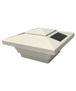 Classy Caps SL4400 Windsor Solar Post Cap - White - $41.17