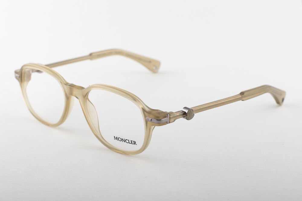 Moncler MC001-V05 Light Brown Bayle Eyeglasses MC 001-V05