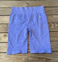 Gymshark Women’s High waist compression shorts Size S Purple L8 - £15.47 GBP