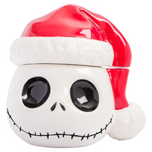 The Nightmare Before Christmas Jacks Head Sculpted Ceramic Cookie Jar NE... - £61.63 GBP