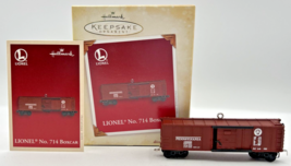 Hallmark Keepsake Lionel No. 714 Boxcar Ornament 2005 U243 - $14.99