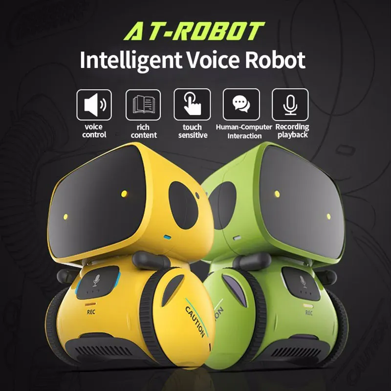 Educational Electric Intelligent Toy Smart Robot Voice Humanoid Kids Boy Gift - £30.04 GBP