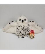 Folkmanis Snowy Owl Hand Puppet Plush New With Tag - Head Turns - $59.85 CAD