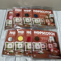 Charles Craft HOPSCOTCH Aida 14 Cross Stitch Fabric Lot of 8 Multicolor NEW (B) - £27.03 GBP