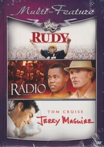 Rudy, Radio, and Jerry Maguire (3-Movie DVD Set) - £10.38 GBP