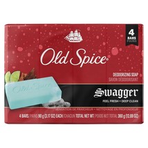 Old Spice Bar Soap for Men, Extra Clean, 360 G, 4 Bars - £23.97 GBP