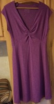 Cute Heathered Purple Patagonia Dress Size M (Bin E1) - $23.47