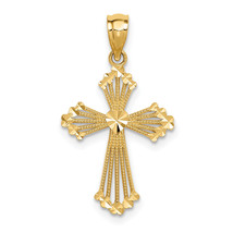 14k Passion Cross Pendant REL118 - $120.11