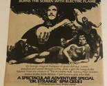 Dr Strange Tv Show Print Ad Vintage Battle Of The Sorcerers TPA2 - $5.93