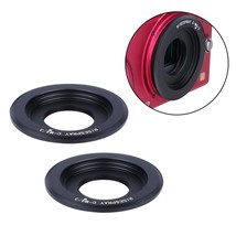 C-M4/3 Black C Mount Lens Adapter for BMPCC Micro 4/3 Cameras - $26.72
