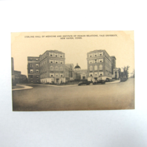 Vintage Collotype Postcard Yale University Sterling Hall Medicine Human Relation - £4.78 GBP