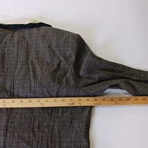 Vintage Perceptions by Irene B. Women's 12 Black/Cream One-Button Blazer Jacket image 4