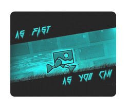 Geometry Dash Large Rectangular Mousepad Non Slip Neoprene - £7.11 GBP