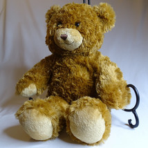 Build A Bear Teddy Brown Tan Plush Stuffed Animal Toy BAB Workshop Hugga... - £8.15 GBP