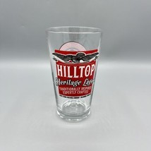 Four String Brewing Hilltop Heritage Lager Pint 16 Oz. Beer Glass Columbus Ohio - £7.77 GBP