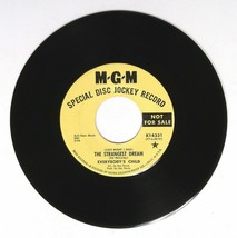 Everybody&#39;s Child The Strangest Dream Mgm Records K14331 45rpm 7&quot; Promo Single - £8.13 GBP