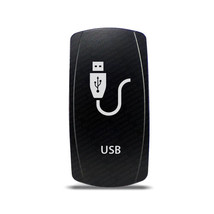 CH4x4 Rocker Switch USB  Symbol  - White LED - £13.44 GBP