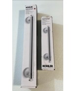 Two (2) Kohler Polished Chrome Safety / Grab Bars￼ / Assist Bars ~ 16” a... - £67.98 GBP