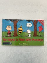 Peanuts Treasury The World is Filled with Mondays by Charles M. Schulz Vintage 1 - £26.02 GBP