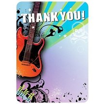 BuyGifts Rock Star Thank You Cards - £8.67 GBP
