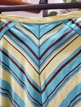 Lane Bryant Multicolor Linen Pull on A-Line Long Maxi Skirt Size 18/20 - £21.90 GBP